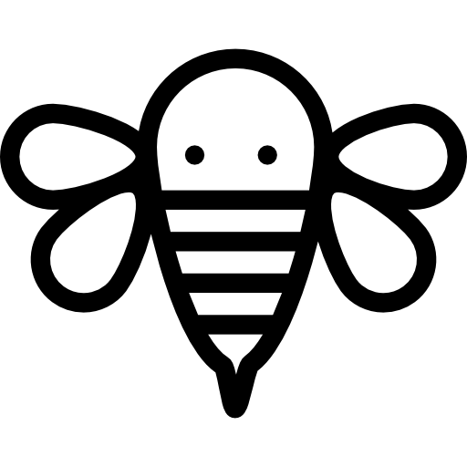 abeja icono gratis