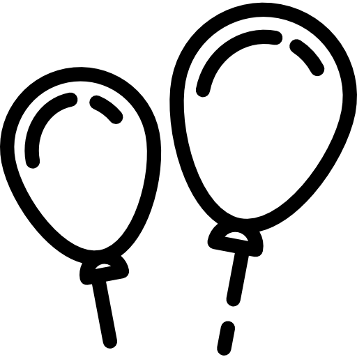 Balloons free icon Balloons free icon