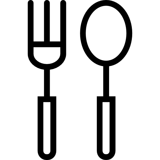 Столовые приборы бесплатно иконка Столовые приборы бесплатно иконка