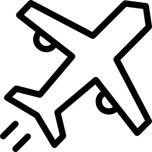 Самолет бесплатно иконка