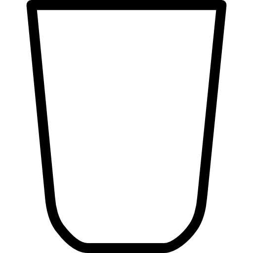 Glass free icon Glass free icon