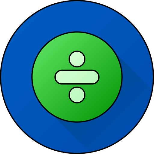 división icono gratis