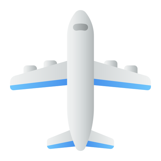 avión icono gratis