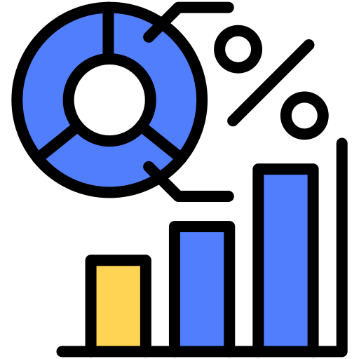estadísticas de negocios icono gratis