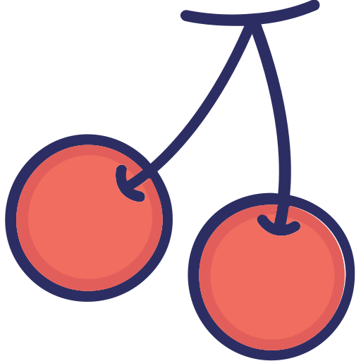 cerezas icono gratis