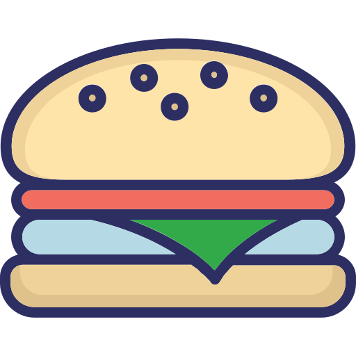burger Icône gratuit burger Icône gratuit