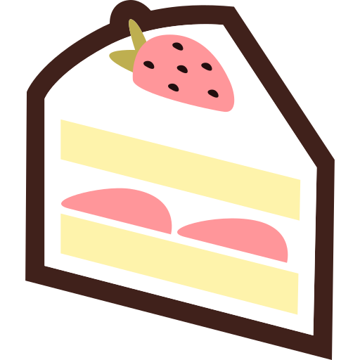 pastel de fresa icono gratis