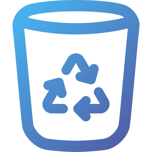 papelera de reciclaje icono gratis