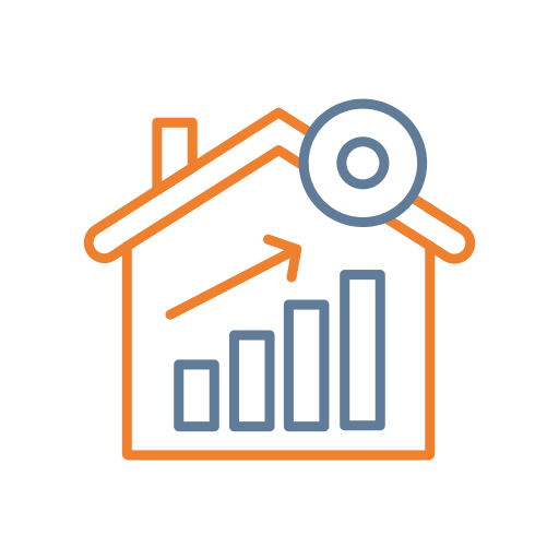 precio de la casa icono gratis