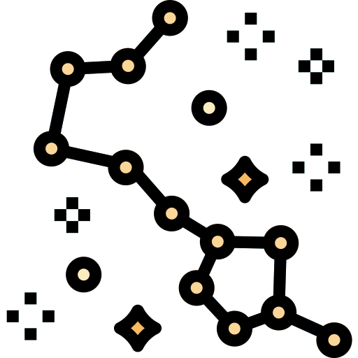 Constelación icono gratis