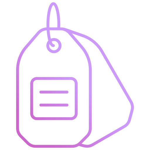 etikett kostenlos Icon