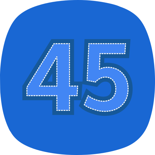 45 icono gratis