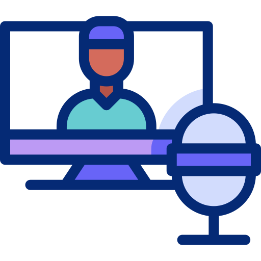 podcast Icône gratuit