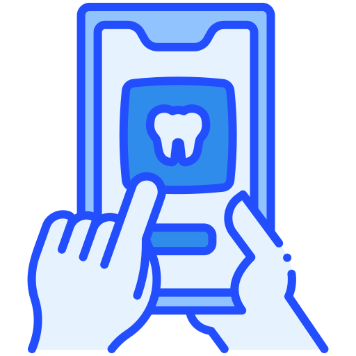 aplicación dental icono gratis