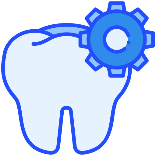 mantenimiento de los dientes icono gratis