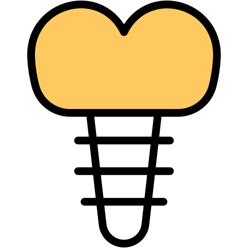 implante dental icono gratis