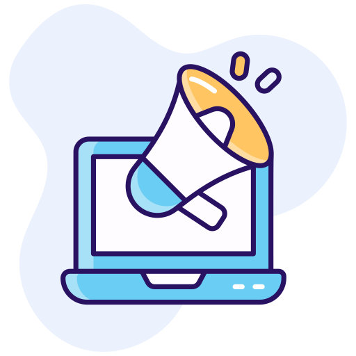 Direct marketing free icon