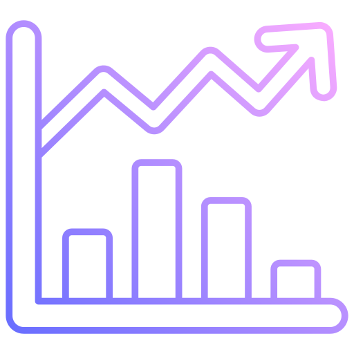 gráfico de barras icono gratis