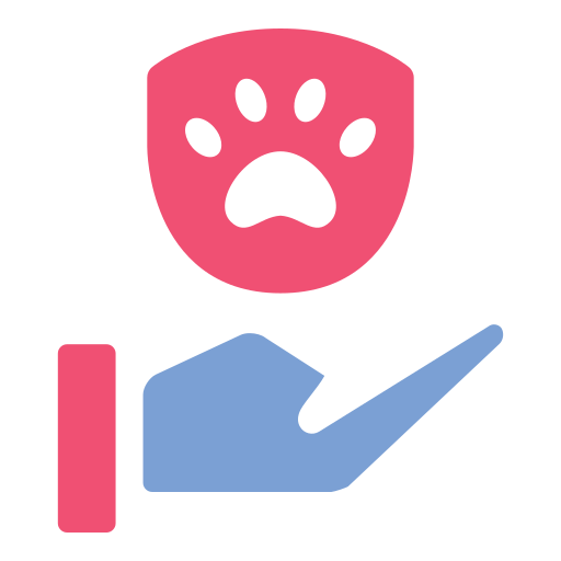 cuidado de mascotas icono gratis