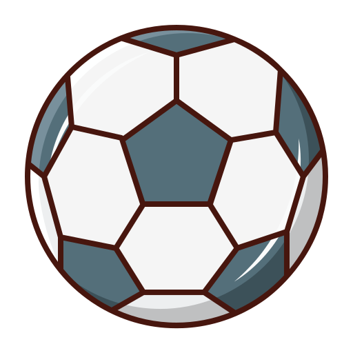 balón de fútbol icono gratis