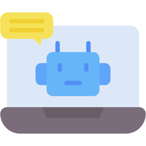 bot de bate-papo grátis ícone bot de bate-papo grátis ícone