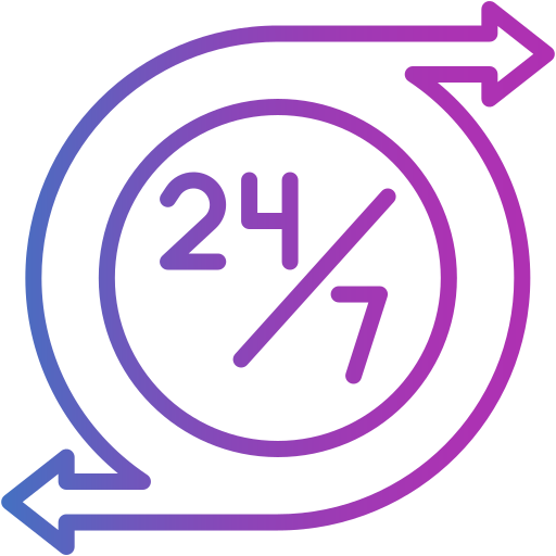 24 heures Icône gratuit 24 heures Icône gratuit