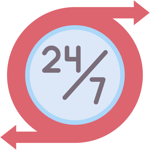 24 heures Icône gratuit 24 heures Icône gratuit