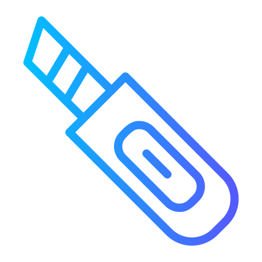 cortador icono gratis