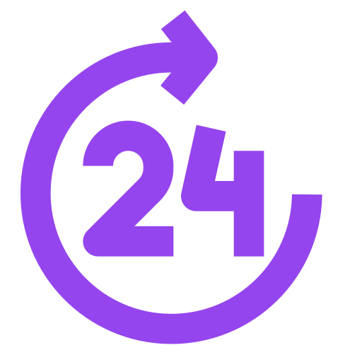 24 heures Icône gratuit 24 heures Icône gratuit