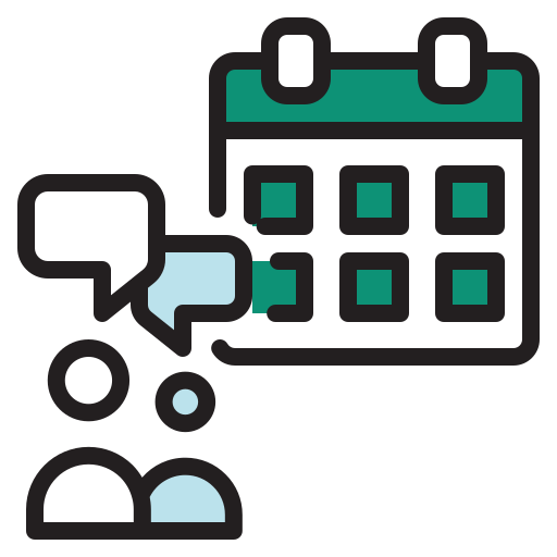 reunión icono gratis