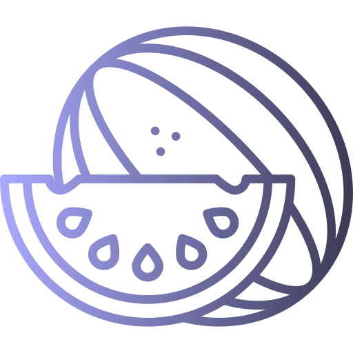 sandía icono gratis