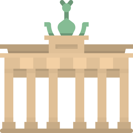 Brandenburg gate - Free monuments icons