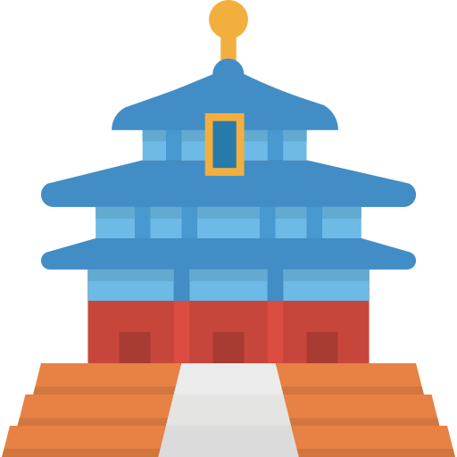 templo del cielo icono gratis