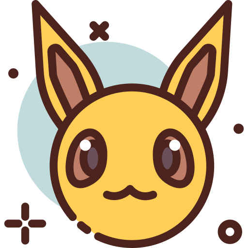 Eevee svg, Eevee png, Eevee vector pack image, Eevee Pokemon