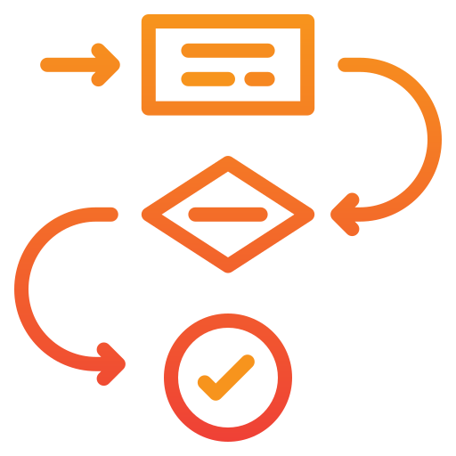 flujo de trabajo icono gratis