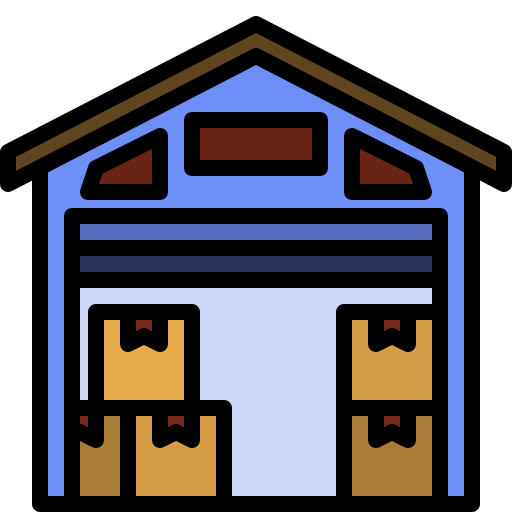 existencias icono gratis