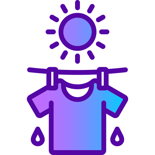 Drying free icon Drying free icon