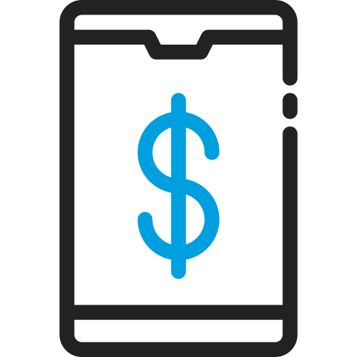 Electronic money free icon Electronic money free icon