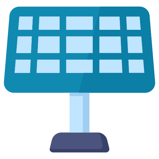 panel solar icono gratis