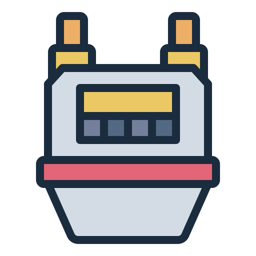 Gas meter free icon Gas meter free icon