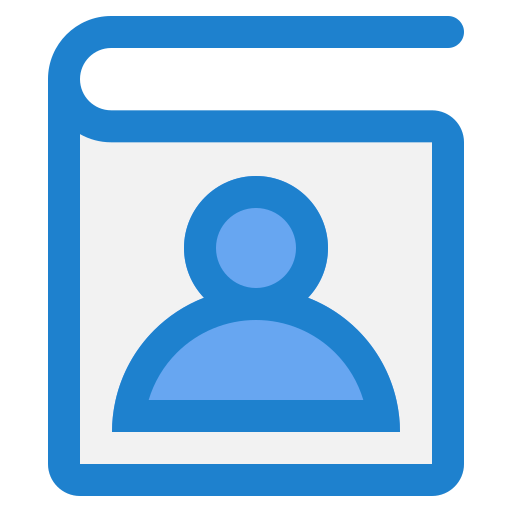 directorio telefónico icono gratis