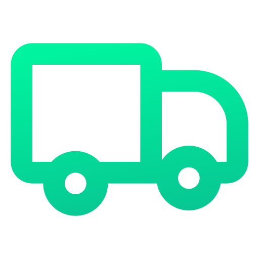 camión de reparto icono gratis