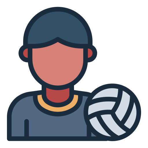 vóleibol icono gratis