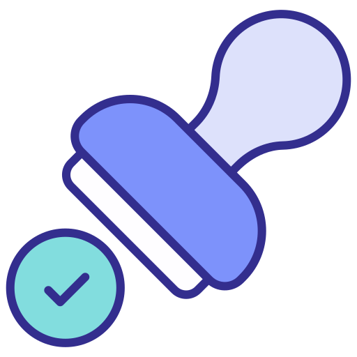 estampilla icono gratis