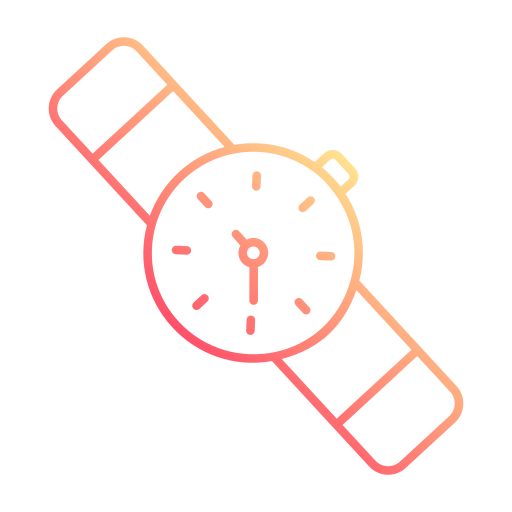 reloj de pulsera icono gratis