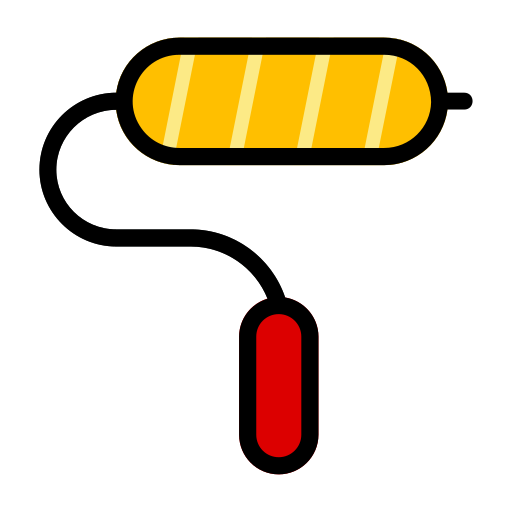 페인트 롤러 무료 아이콘 페인트 롤러 무료 아이콘