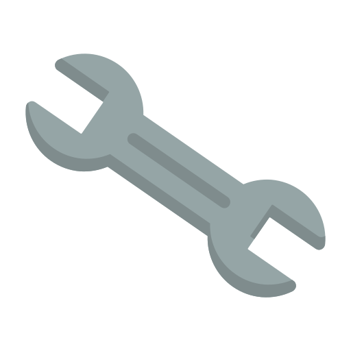 llave inglesa icono gratis