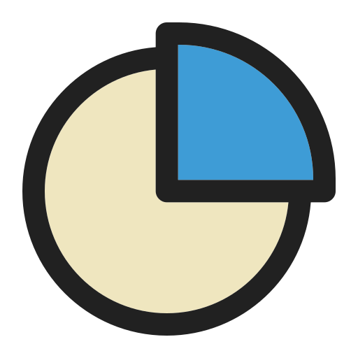 Pie chart free icon Pie chart free icon