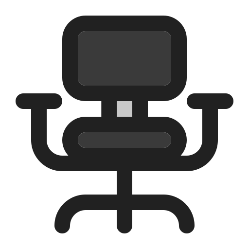 silla de oficina icono gratis