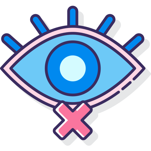 Blind free icon Blind free icon